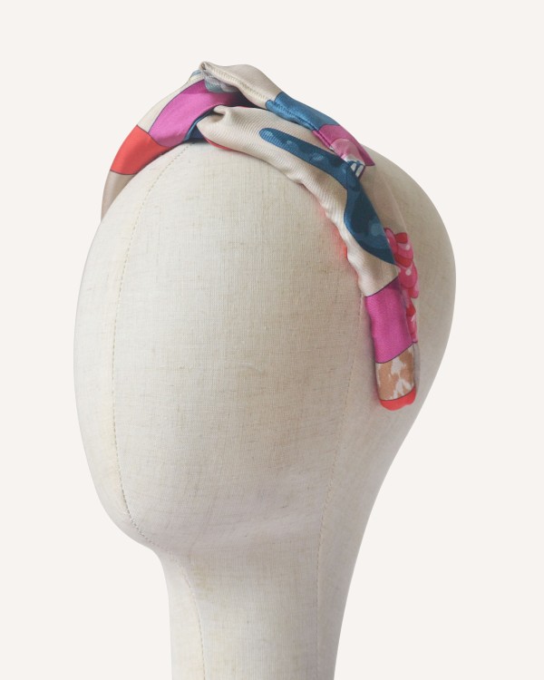 Silk Twill headband - Vetrina - Souvenirs from Italy