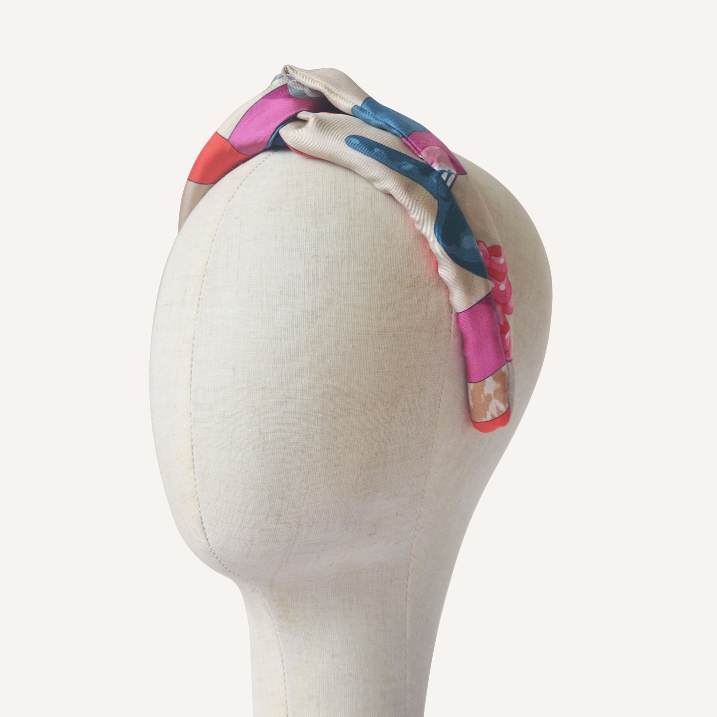 Silk Twill headband - Vetrina - Souvenirs from Italy