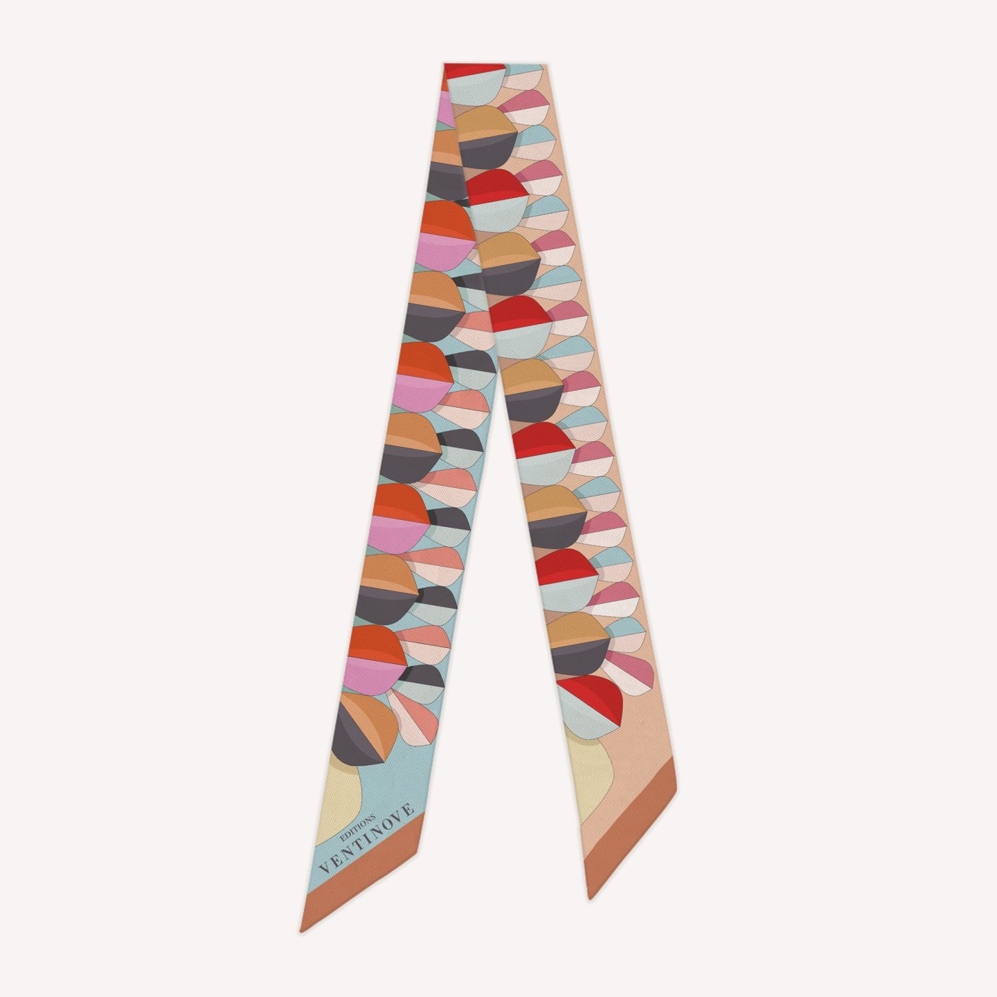 Editions Ventinove Silk Bandeau - Italian Fashion Accent!