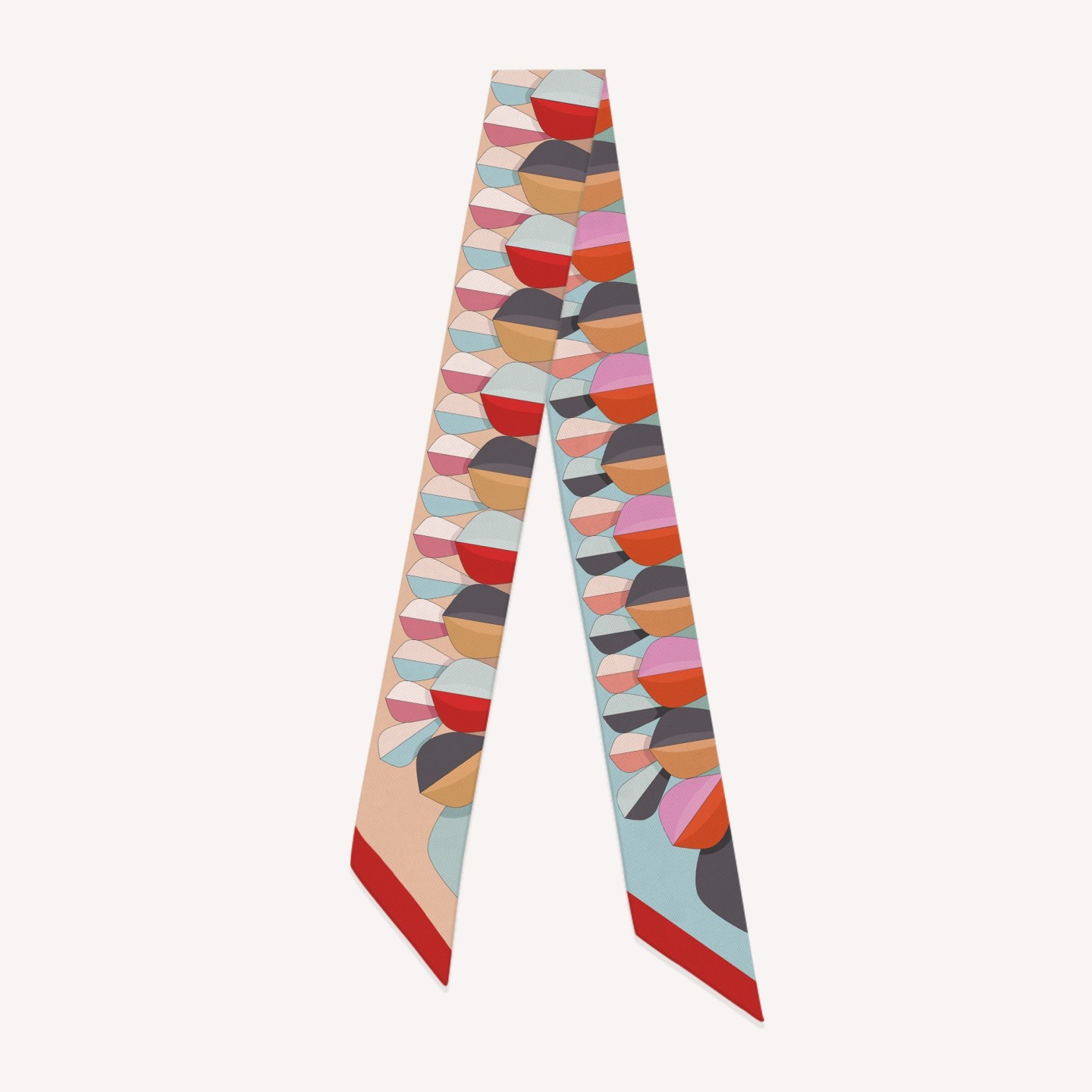 Editions Ventinove Silk Bandeau - Italian Fashion Accent!