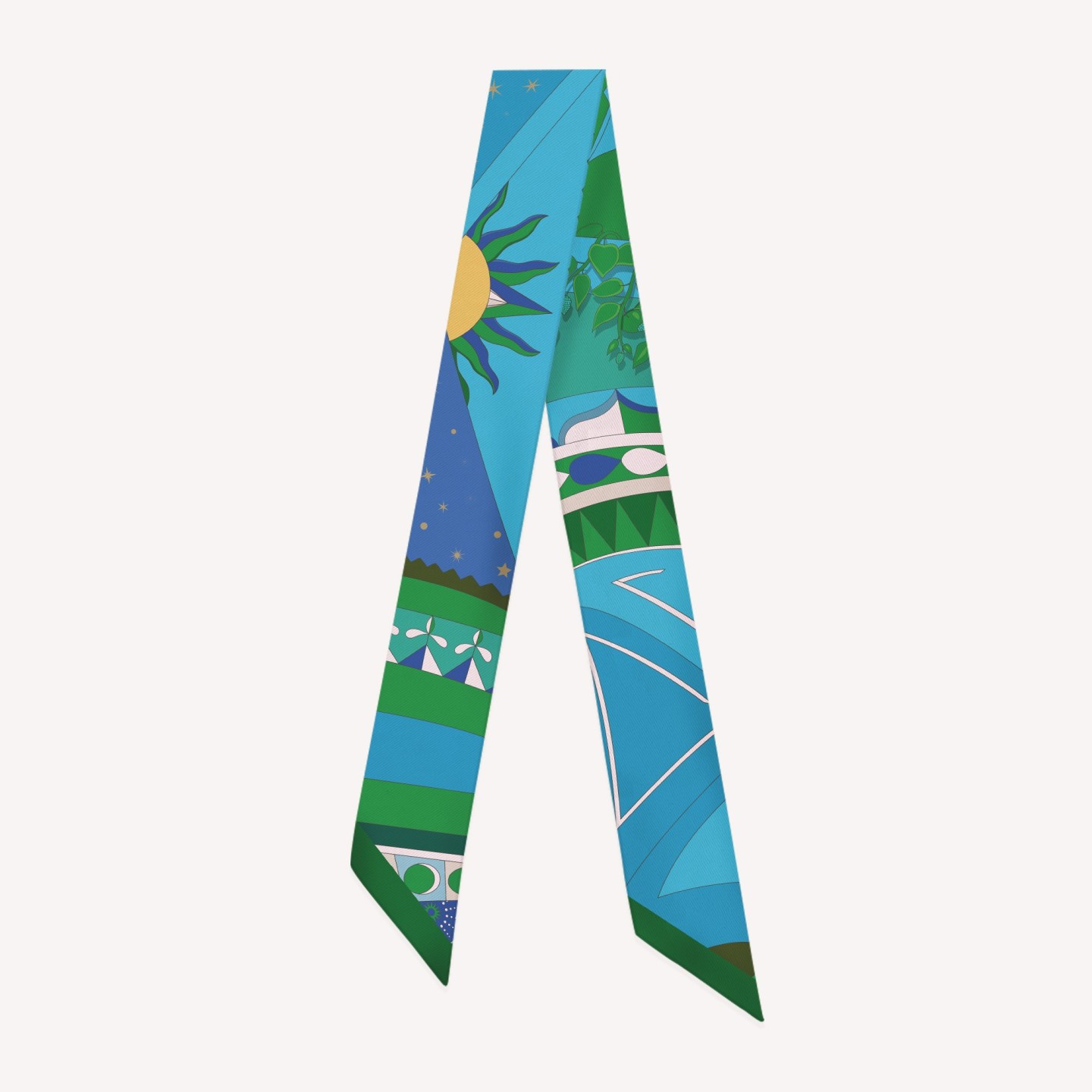 silk ribbon Editions Ventinove :Wrap Elegance: Silk Twilly that Tells