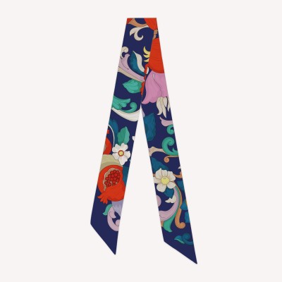 Silk Ribbon Costiera blue