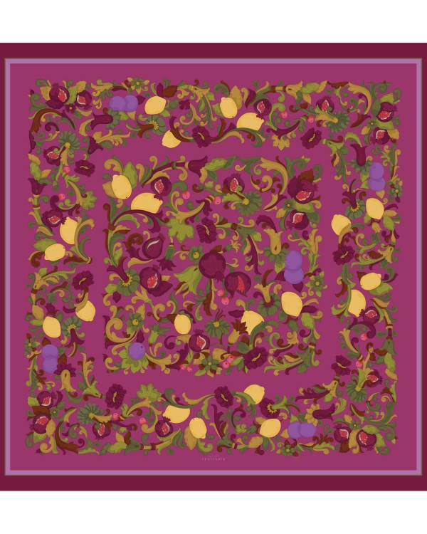 Foulard en laine et soie “Costiera” – Made in Italy