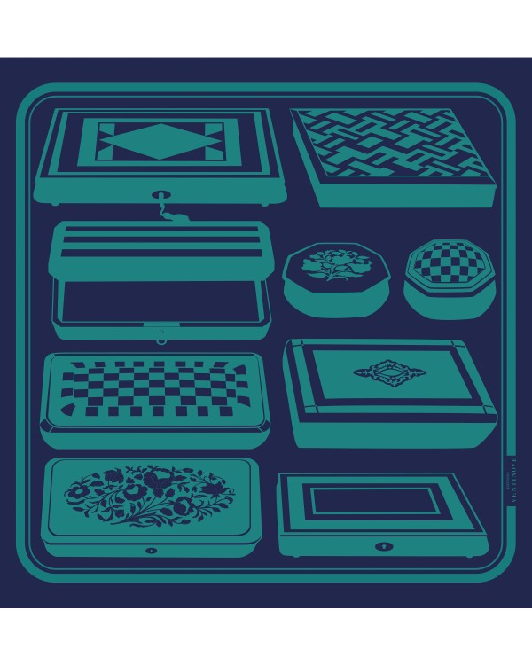 Acquista il foulard di lana Editions Ventinove 70x70 cm!