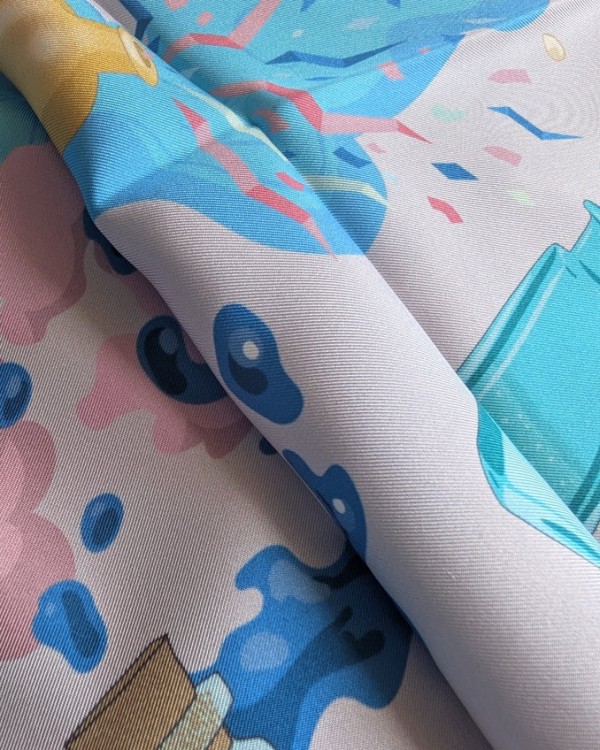 Silk carf 70 x 70 Editions Ventinove