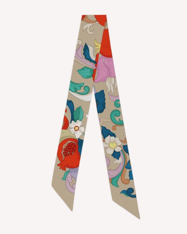 Twilly de soie accessoire Editions Ventinove