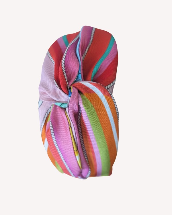 Silk Twill headband La Spiaggia