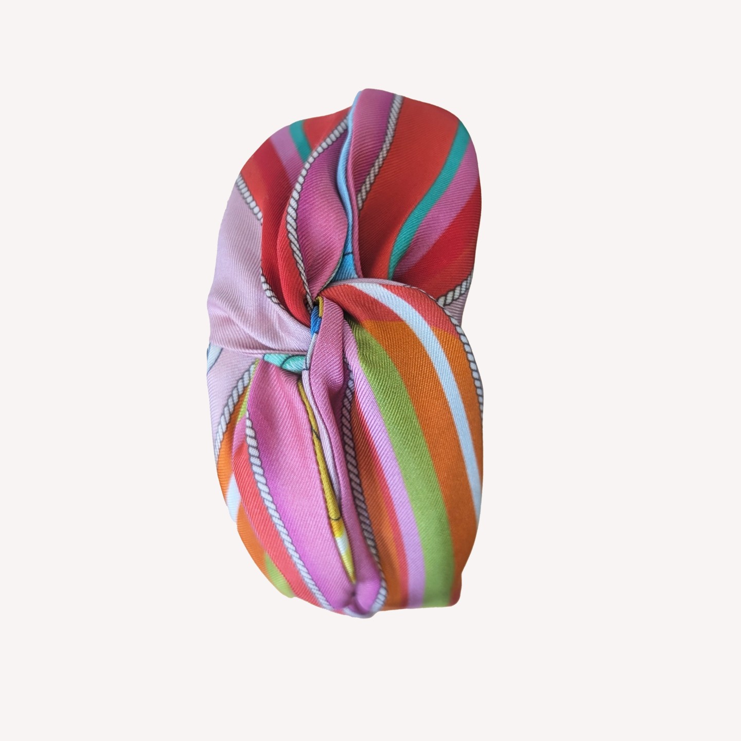 Silk Twill headband La Spiaggia