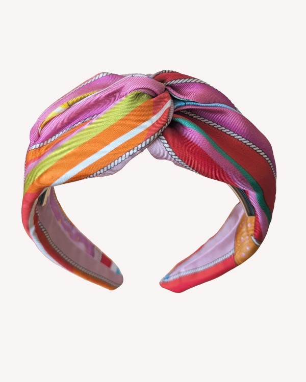 Silk Twill headband La Spiaggia