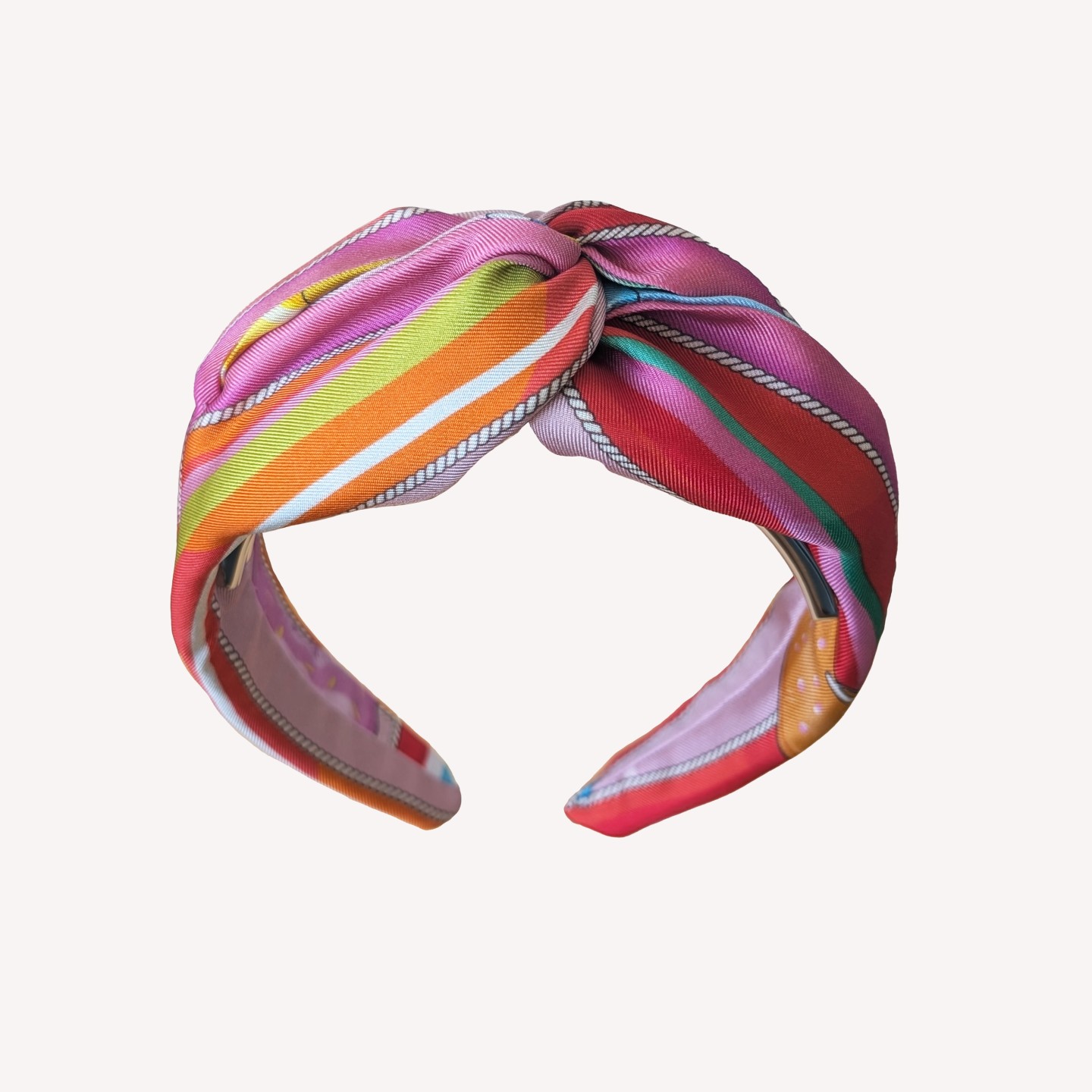 Silk Twill headband La Spiaggia