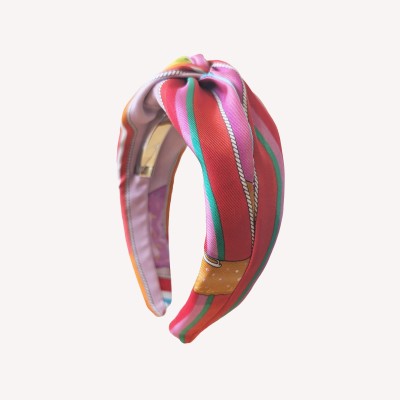 Silk Twill headband La Spiaggia