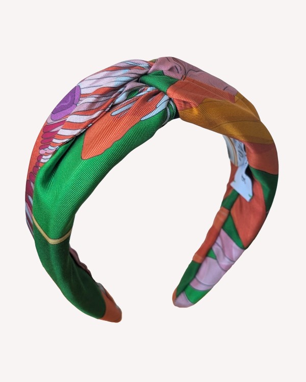 Silk Twill headband Gabbia per uccelli