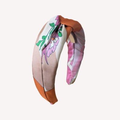 Silk Twill headband Intarsio Sorrentino