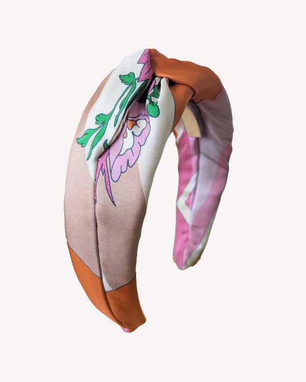 Silk Twill headband Intarsio Sorrentino