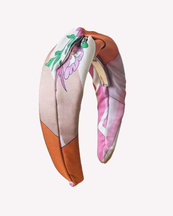 Silk Twill headband Intarsio Sorrentino