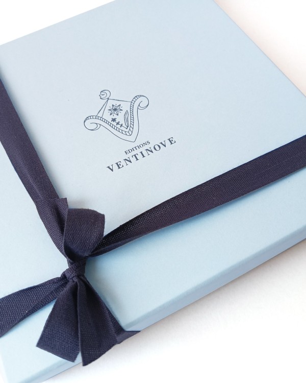 Silk carf 70 x 70 "Boxe Inlay" - Ventinove