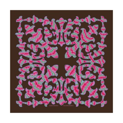 Silk Scarf 50x50 – Wood Essences Inlay