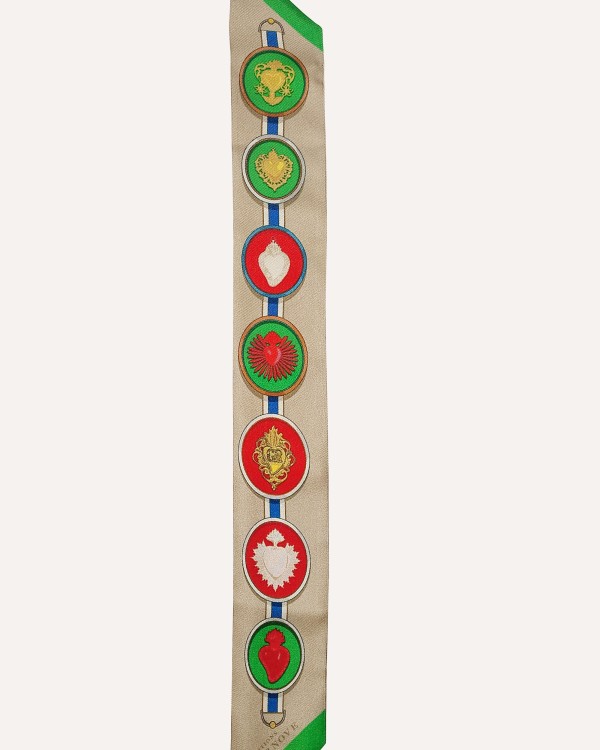 Bracciale Exvoto in Seta e Cuoio | Editions Ventinove