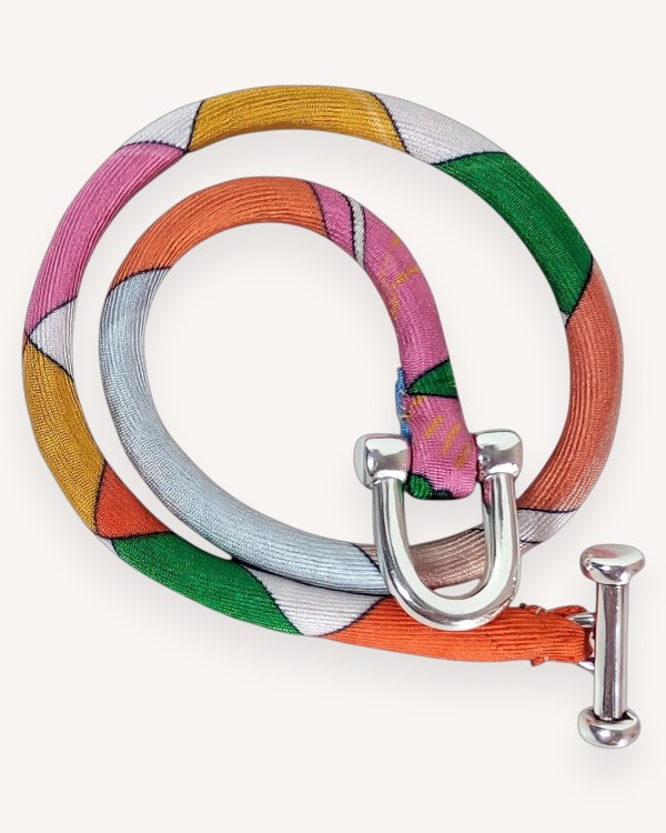 Twist T – Bracciale in seta upcycled | Éditions Ventinove