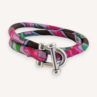 Twist T – Bracciale in seta upcycled | Éditions Ventinove