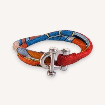 Twist T – Bracciale in seta upcycled | Éditions Ventinove