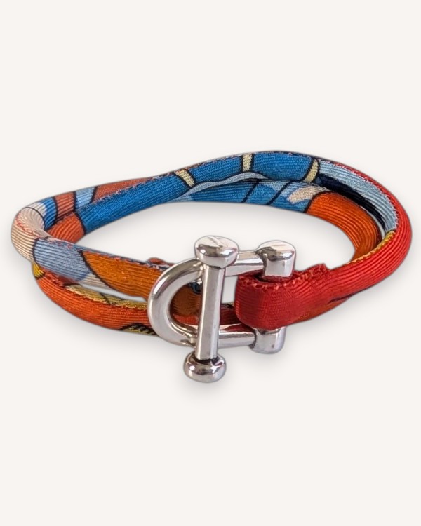 Twist T – Bracciale in seta upcycled | Éditions Ventinove