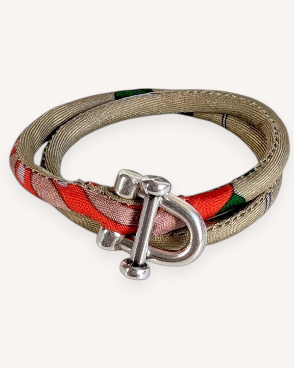 Twist T – Bracciale in seta upcycled | Éditions Ventinove