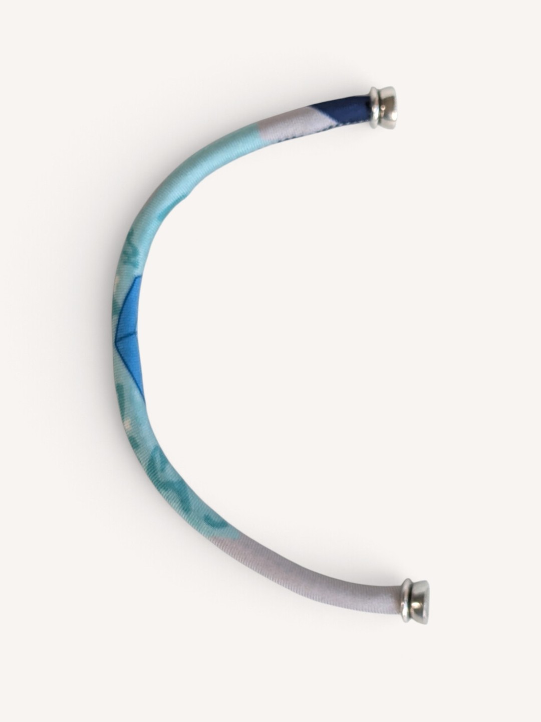 Bracciale in seta Ellisse, chiusura magnetica | Ventinove