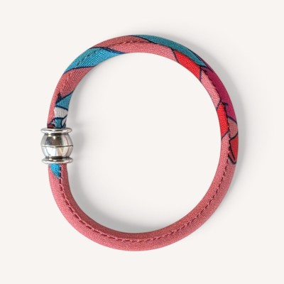 Bracelet Ellisse en soie, fermoir aimanté | Editions Ventinove