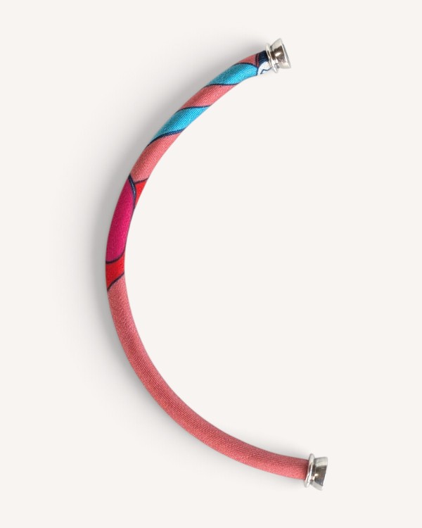 Bracelet Ellisse en soie, fermoir aimanté | Editions Ventinove