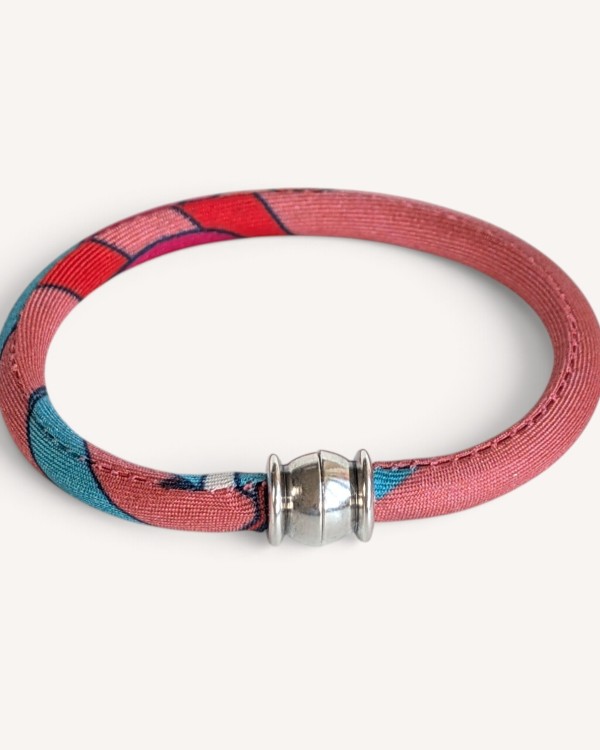 Ellisse Silk Bracelet, Magnetic Clasp | Ventinove