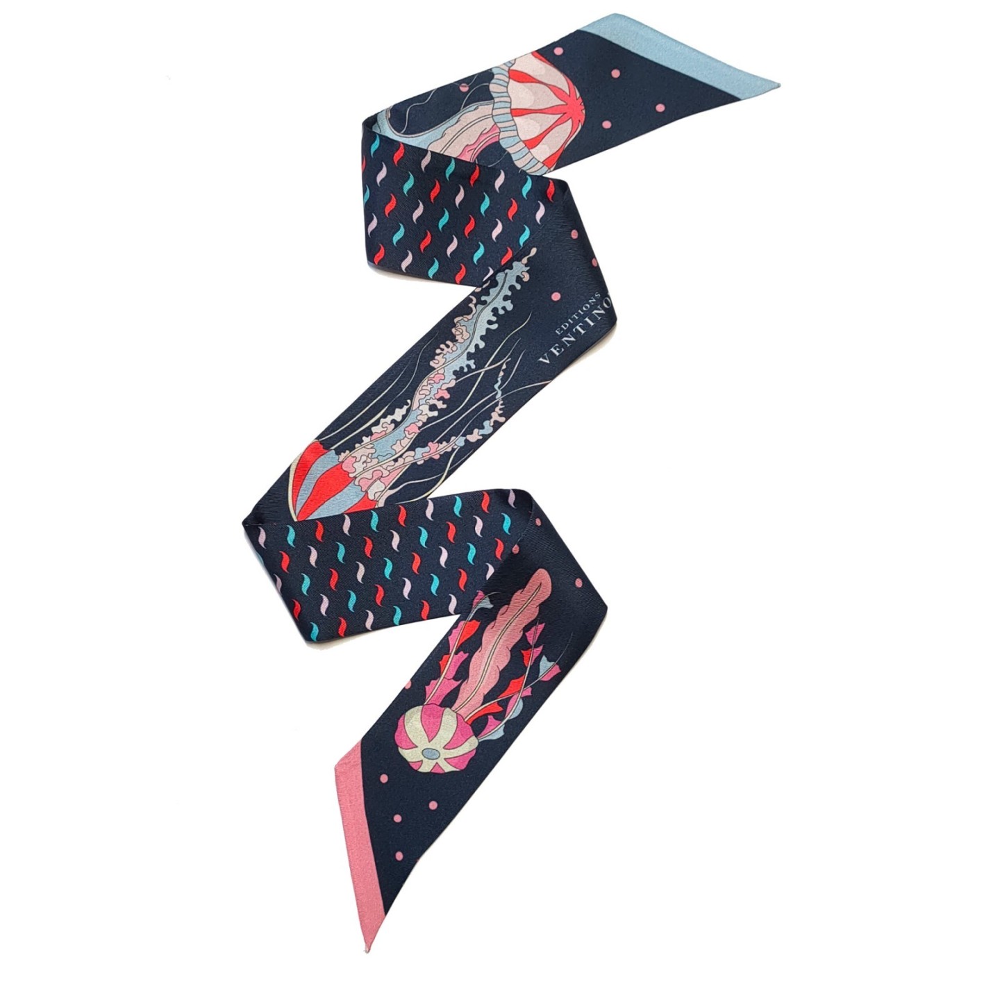 Editions Ventinove Silk bandeau - Italian Fashion Accent !