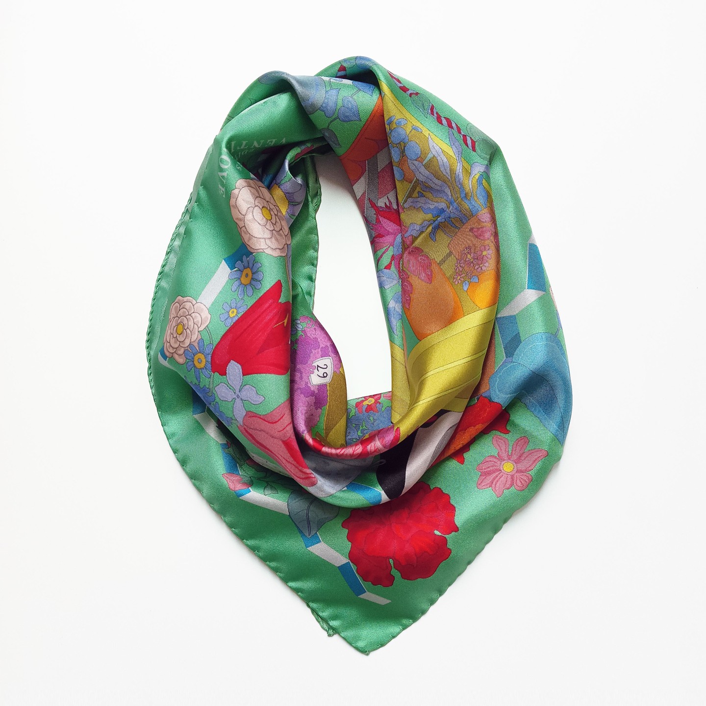 Craquez pour nos Foulards en Soie 70x70 cm - Le Fleuriste Vert !