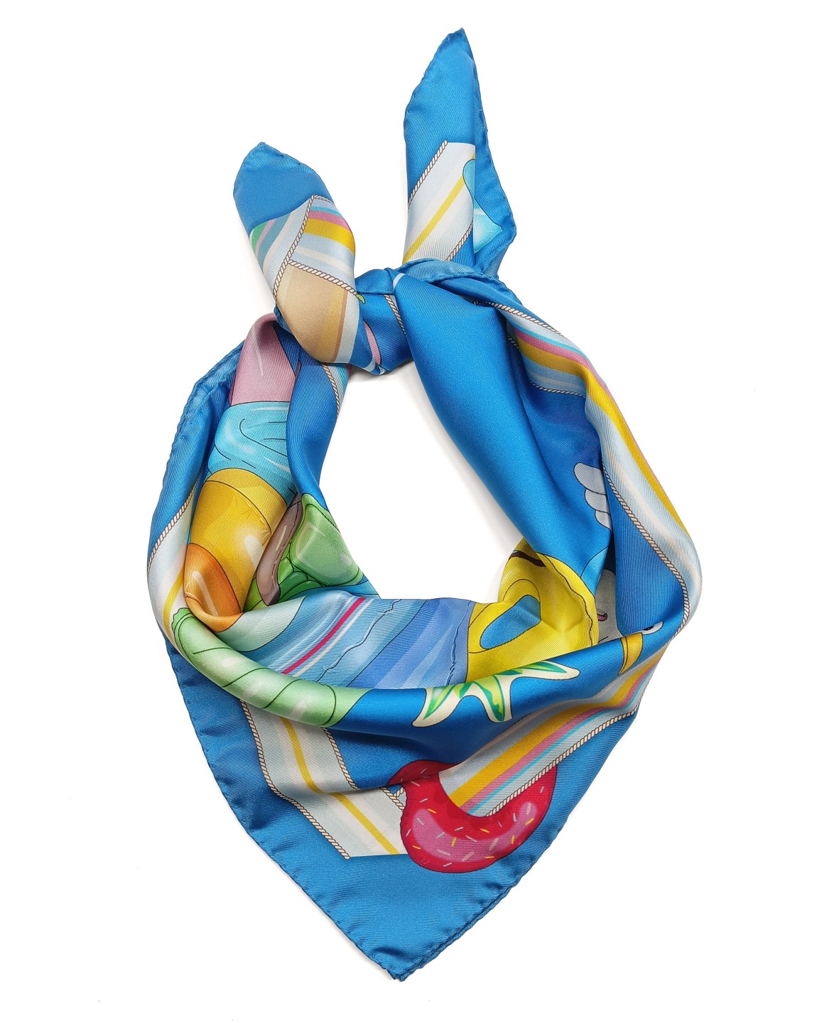 Unique Design: Editions Ventinove Silk scarf - Italian Craftsmanship