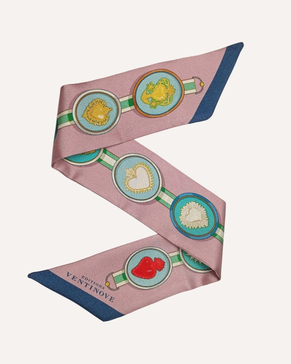 Ex-voto Silk & Leather Bracelet | Editions Ventinove