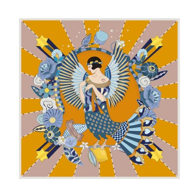 Foulard en soie 50 - Parthenope