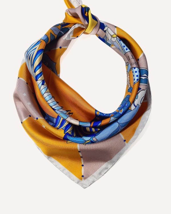 Acquista il nostro piccolo foulard di Seta 50x50 cm!