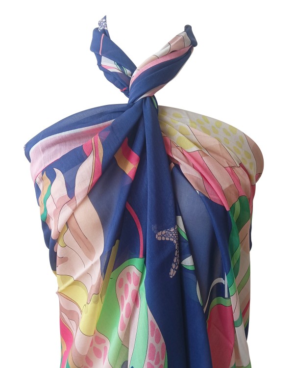 Unique Design: Editions Ventinove Silk and cotton sarong