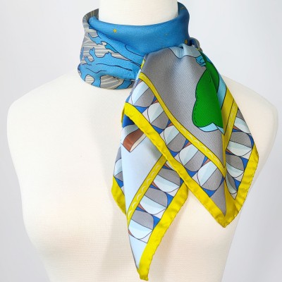 Foulard en soie 90 - Stromboli