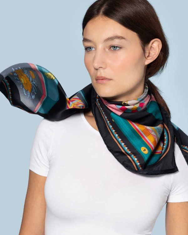 Unique Italian Silk Scarves for a Timeless Look : silk scarf